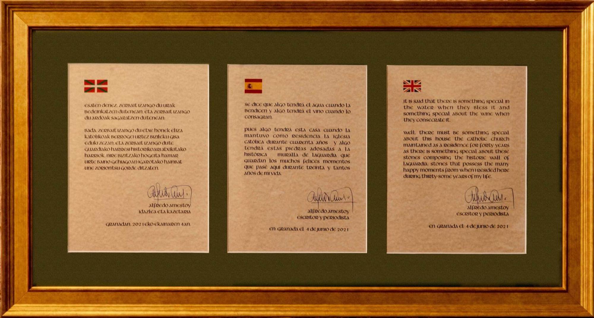 El Retiro Del Obispo Pensionat La Guardia Værelse billede